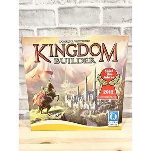 Kingdom Builder Strategy Board Game by Queen Games Complete EUC
